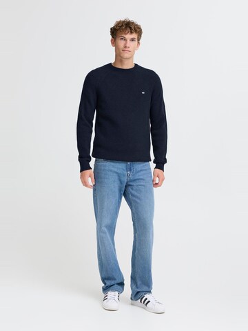 Kronstadt Sweater ' KSDoors O-neck ' in Blue
