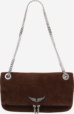 Zadig & Voltaire Pikkulaukku 'ROCK II' värissä ruskea: etupuoli