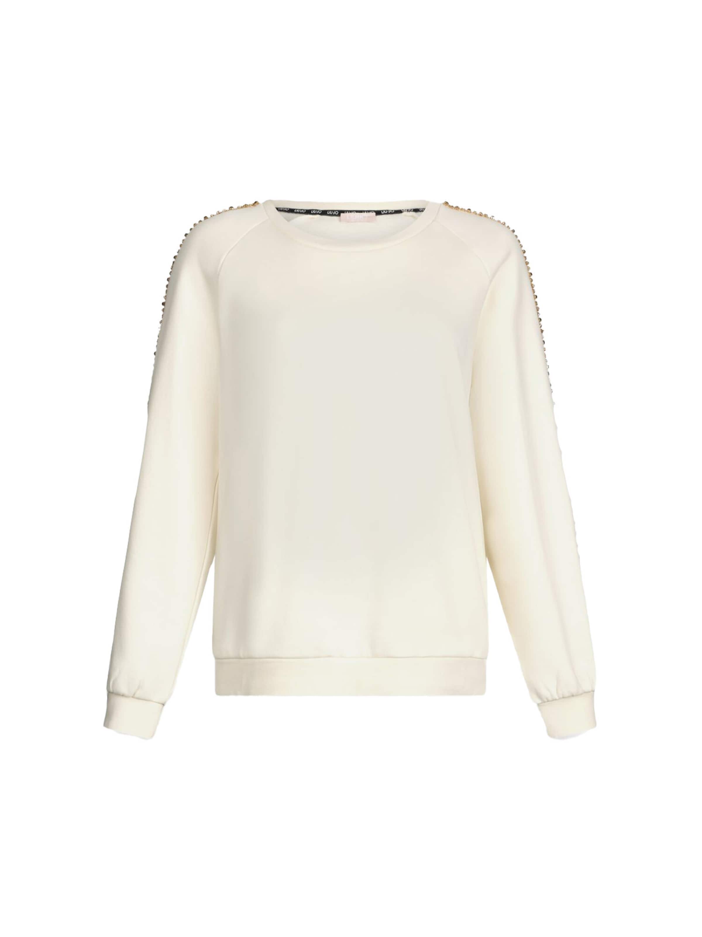 Pulover de la Liu Jo pe alb: față