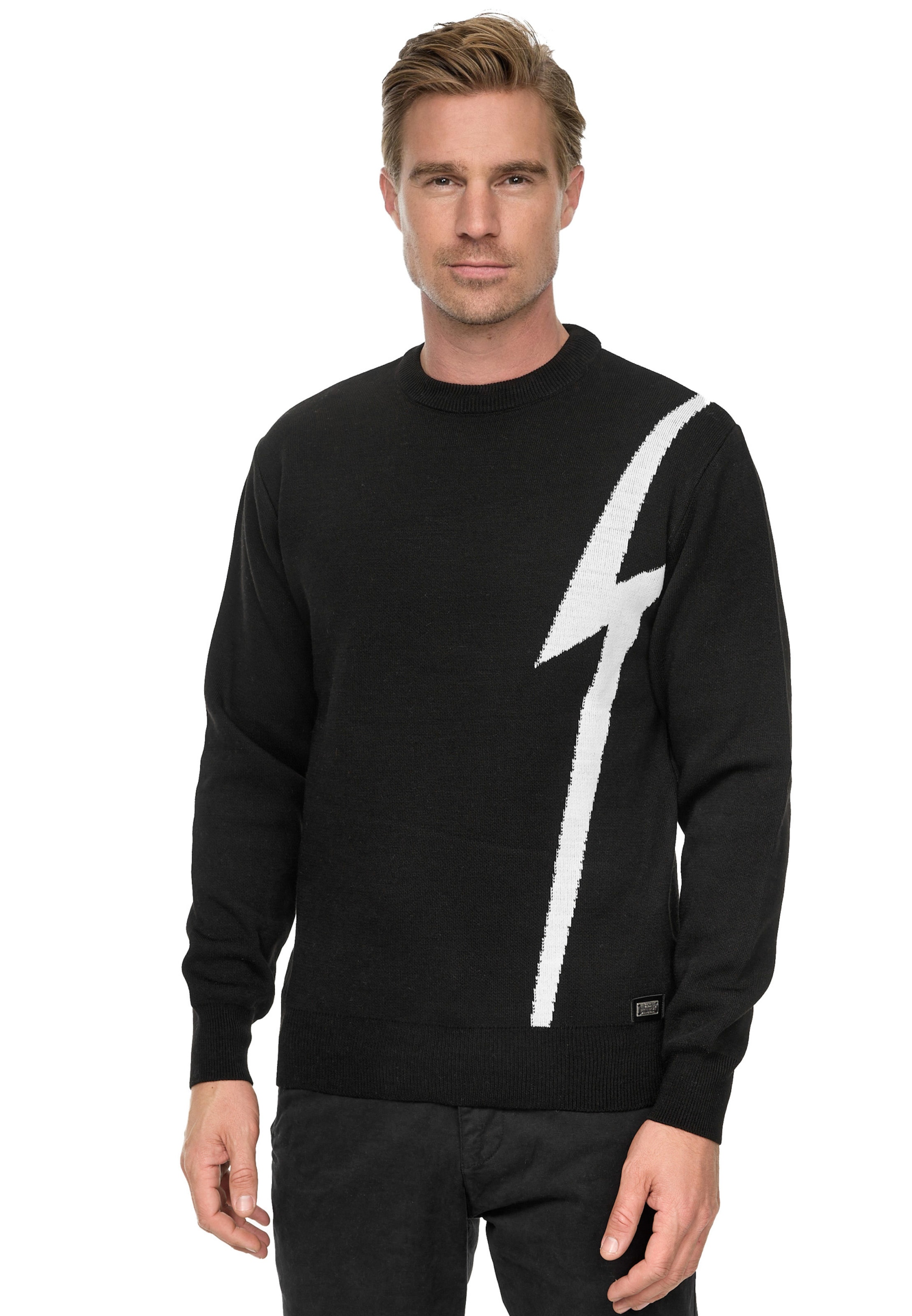 Rusty Neal Sweater in Black: front