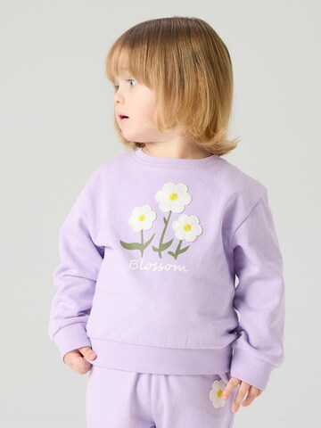 Felpa di NAME IT in lilla: frontale