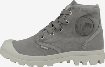 Baskets hautes 'Pampa' Palladium en gris