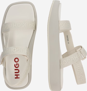 HUGO Sandal 'Emma' i vit: framsida