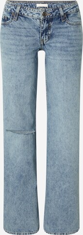 Wide leg Jeans 'DOLLA' de la River Island pe albastru: față