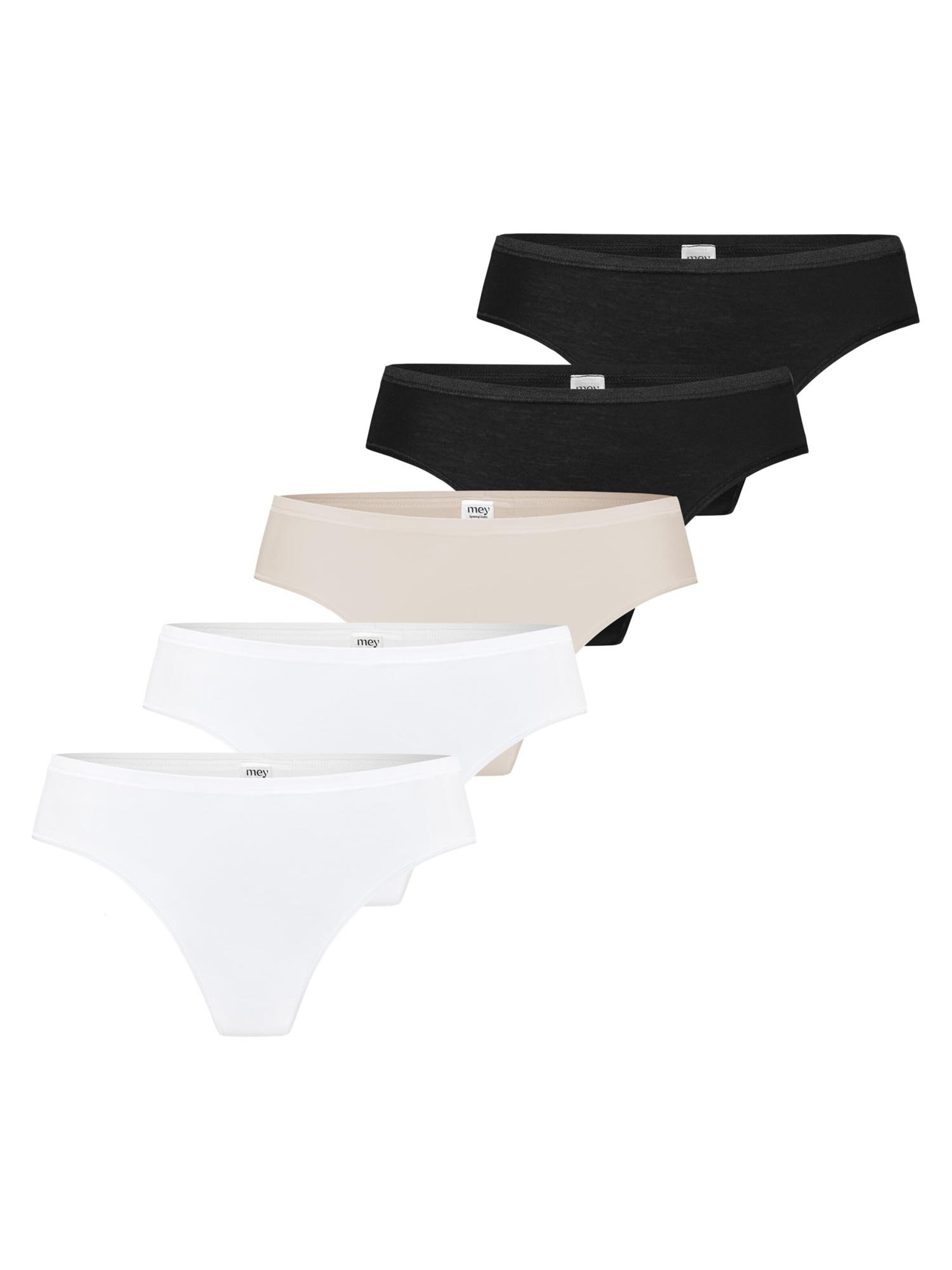 Mey Panty 'Modal Pure' in Black: front