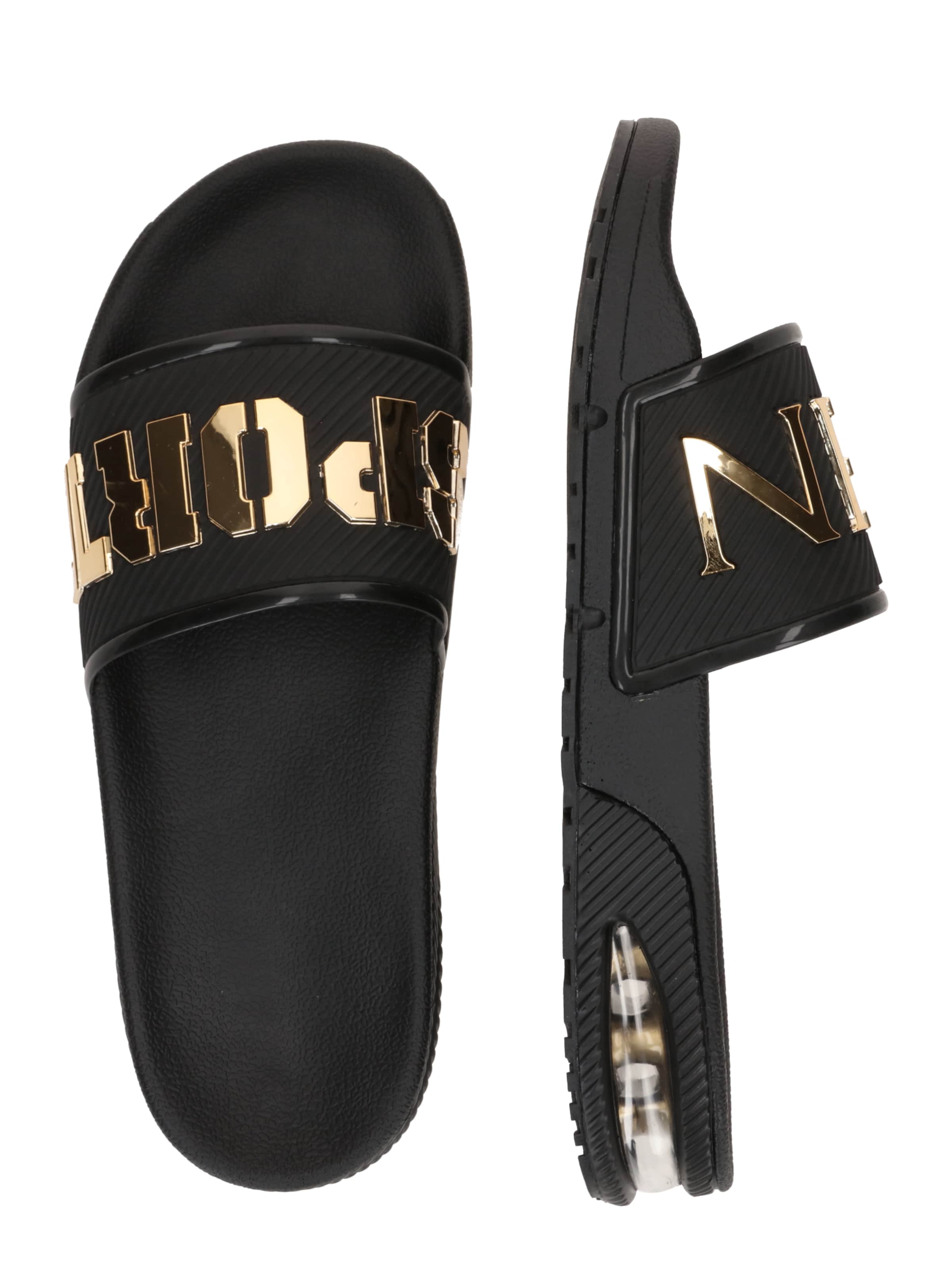 Scarpe da spiaggia / da bagno 'AERO' di Plein Sport in nero