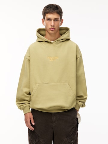 Pull&Bear Sweatshirt i grön