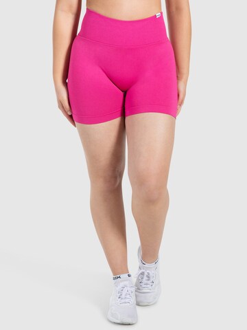 Skinny Leggings ' Elvia ' Smilodox en rose : devant