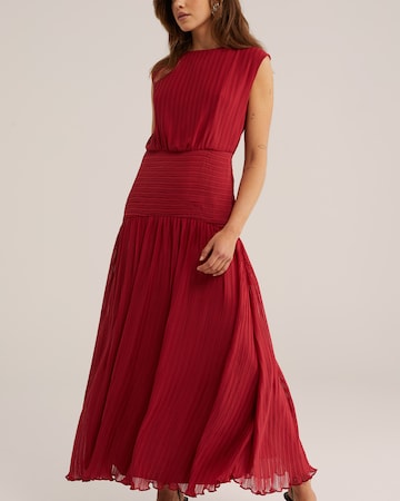 WE Fashion Avondjurk in Rood