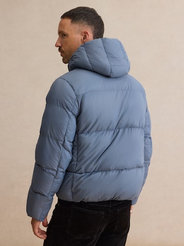 DAN FOX APPAREL Winter jacket 'John' in Blue