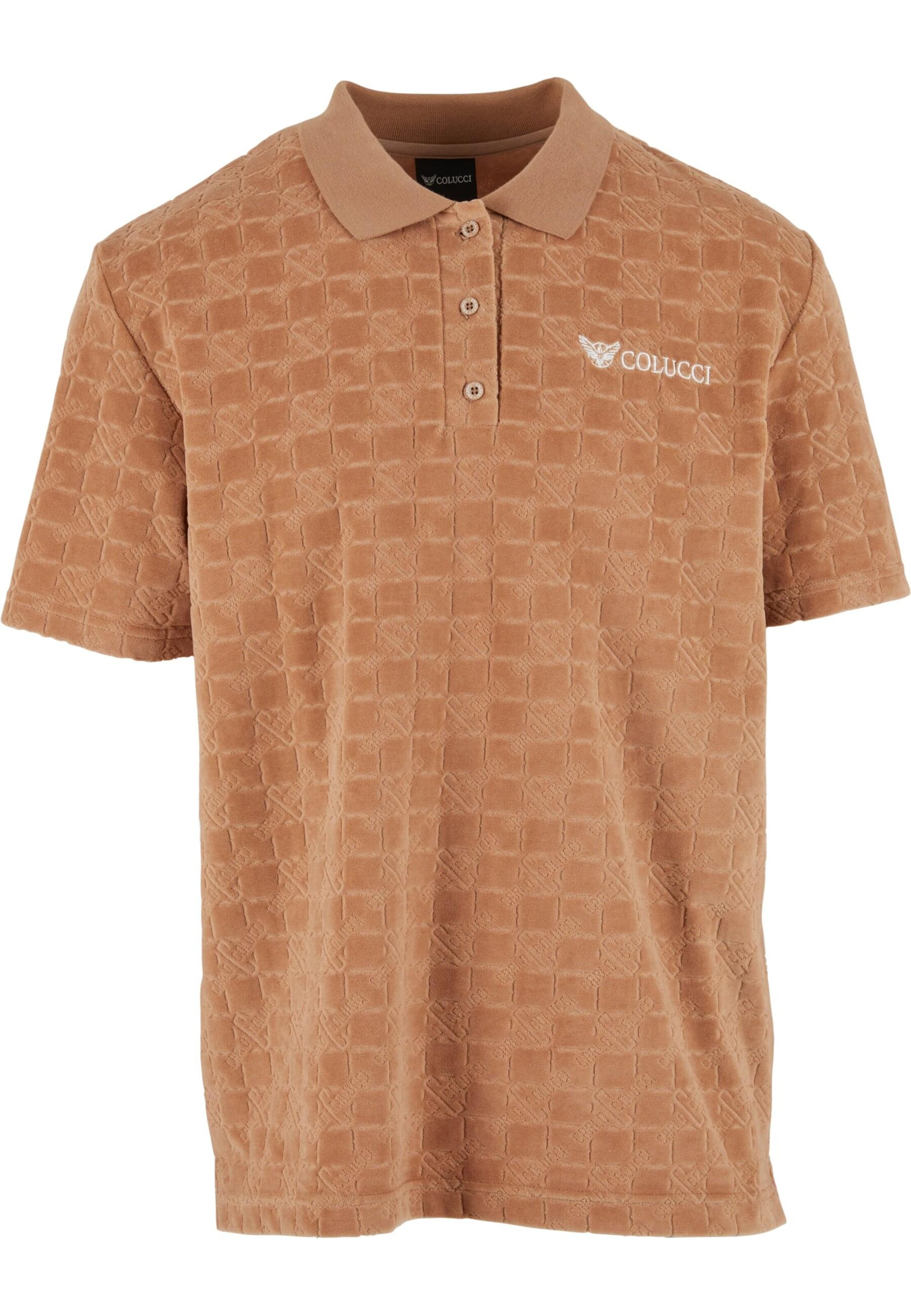 T-Shirt Colucci en marron : devant
