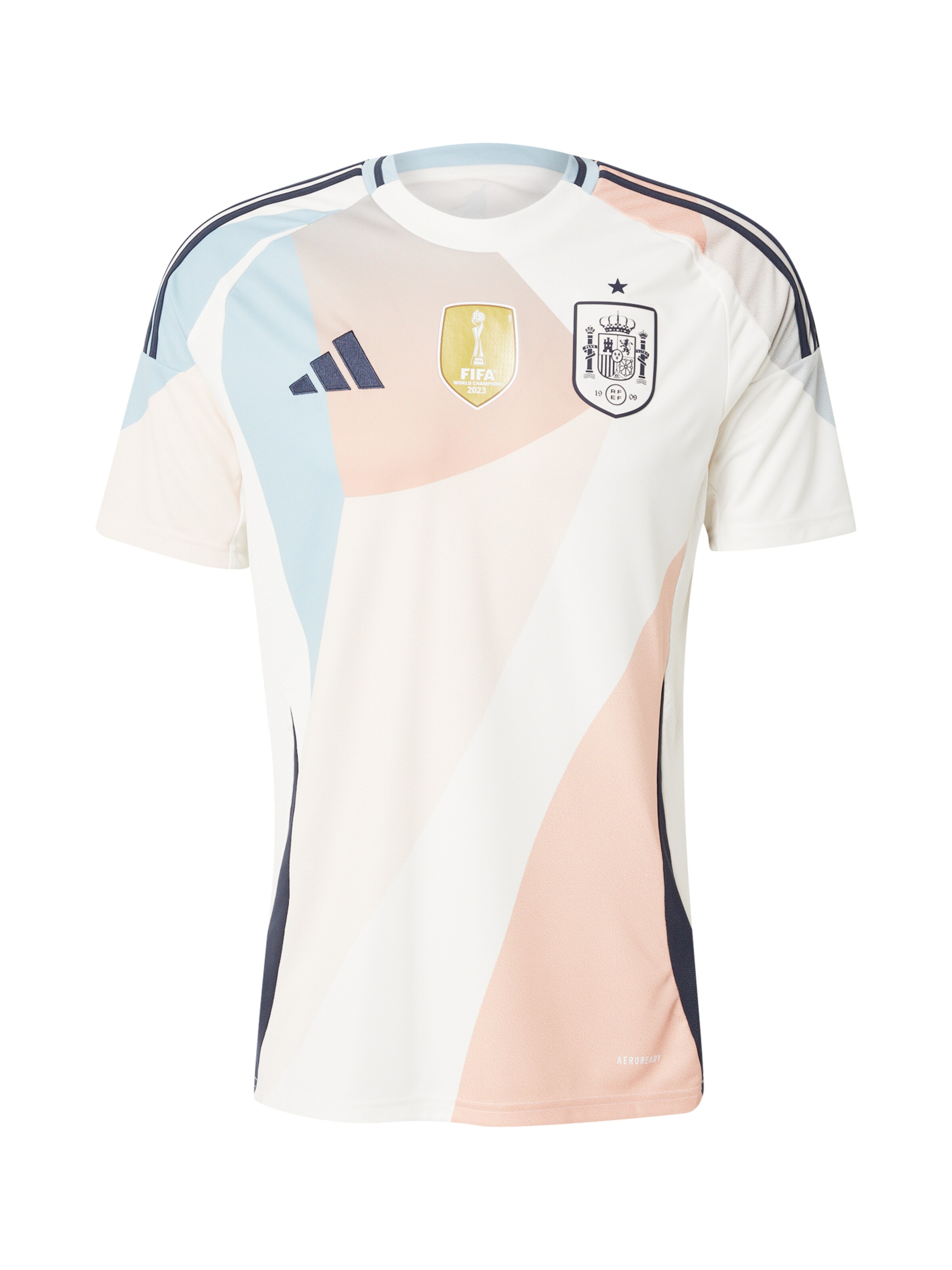 jauktas krāsas ADIDAS PERFORMANCE Sportiska stila krekls 'Spain 25 Away': no priekšpuses