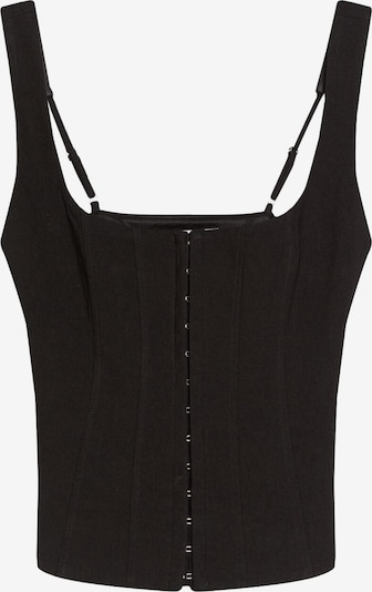 Bershka Toppi koossa XS värissä musta, Tuotenäkymä