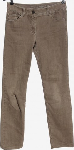 GERRY WEBER Straight-Leg Jeans 27-28 in Braun: predná strana