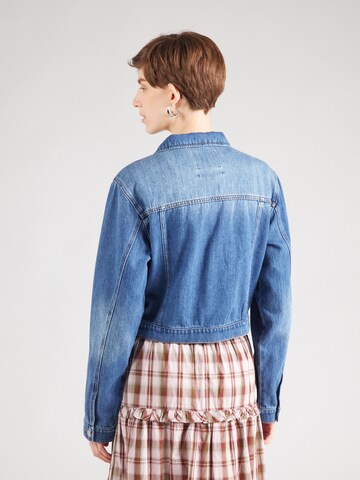 Monki Between-season jacket in Blue