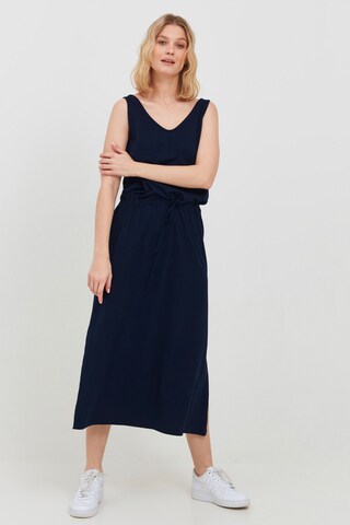 b.young Summer Dress in Blue: front