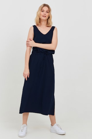 b.young Summer Dress in Blue: front