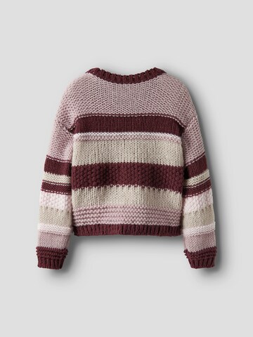 NAME IT - Pullover 'NKFOLINE' em vermelho