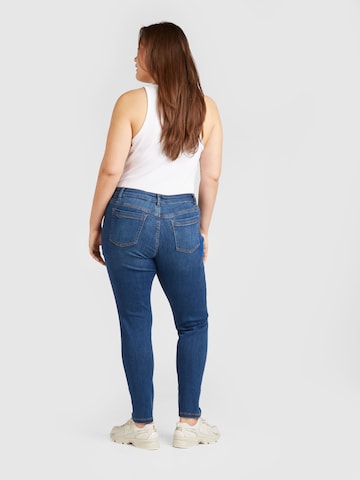 Tom Tailor Women + - Skinny Calças de ganga em azul