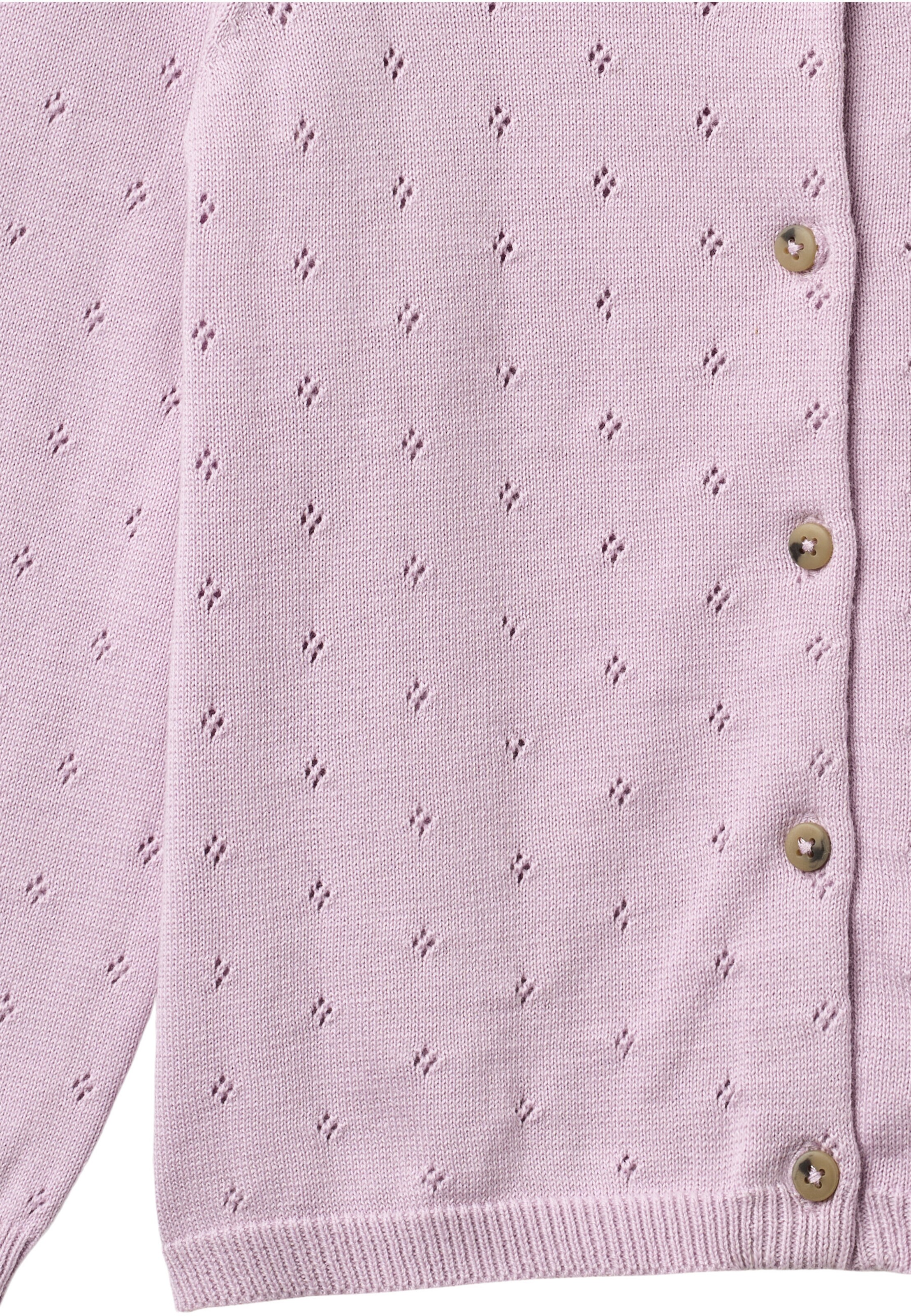 Cardigan 'Maia' WHEAT en violet