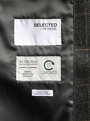 SELECTED HOMME - Ajuste estrecho Chaqueta saco en gris