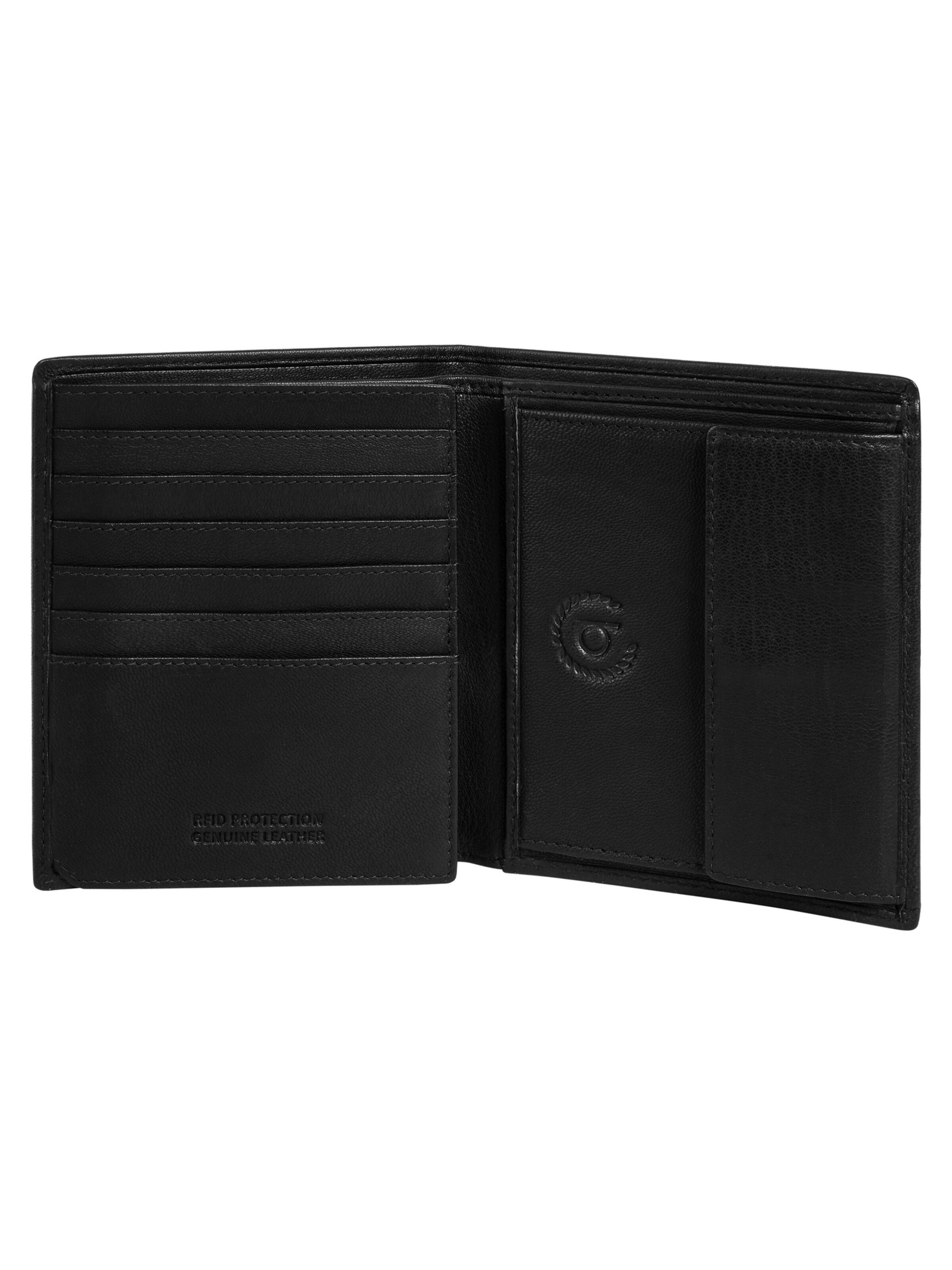 Porte-monnaies 'bugatti Geldbörse CLIFF' bugatti en noir