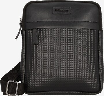 POLICE Crossbody Bag in Black: front