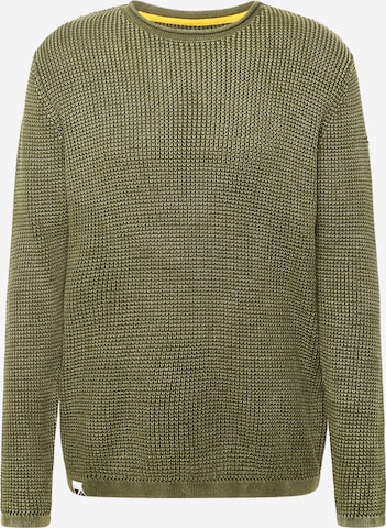 Pull-over 'Steven' Pepe Jeans en vert : devant