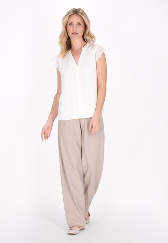 Usha Μπλούζα 'Fashion Look' σε λευκό