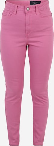 Noisy May Tall - Slimfit Vaquero 'CALLIE' en rosa: frente