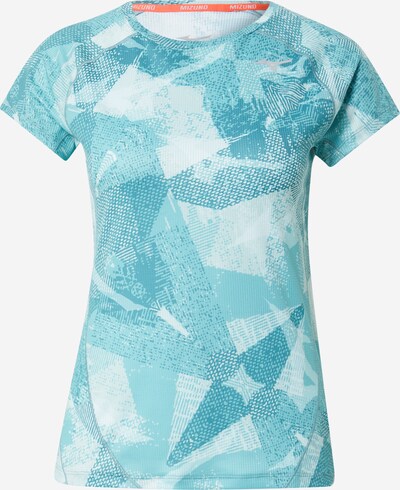 MIZUNO Performance shirt 'Aero' in Turquoise / White, Item view