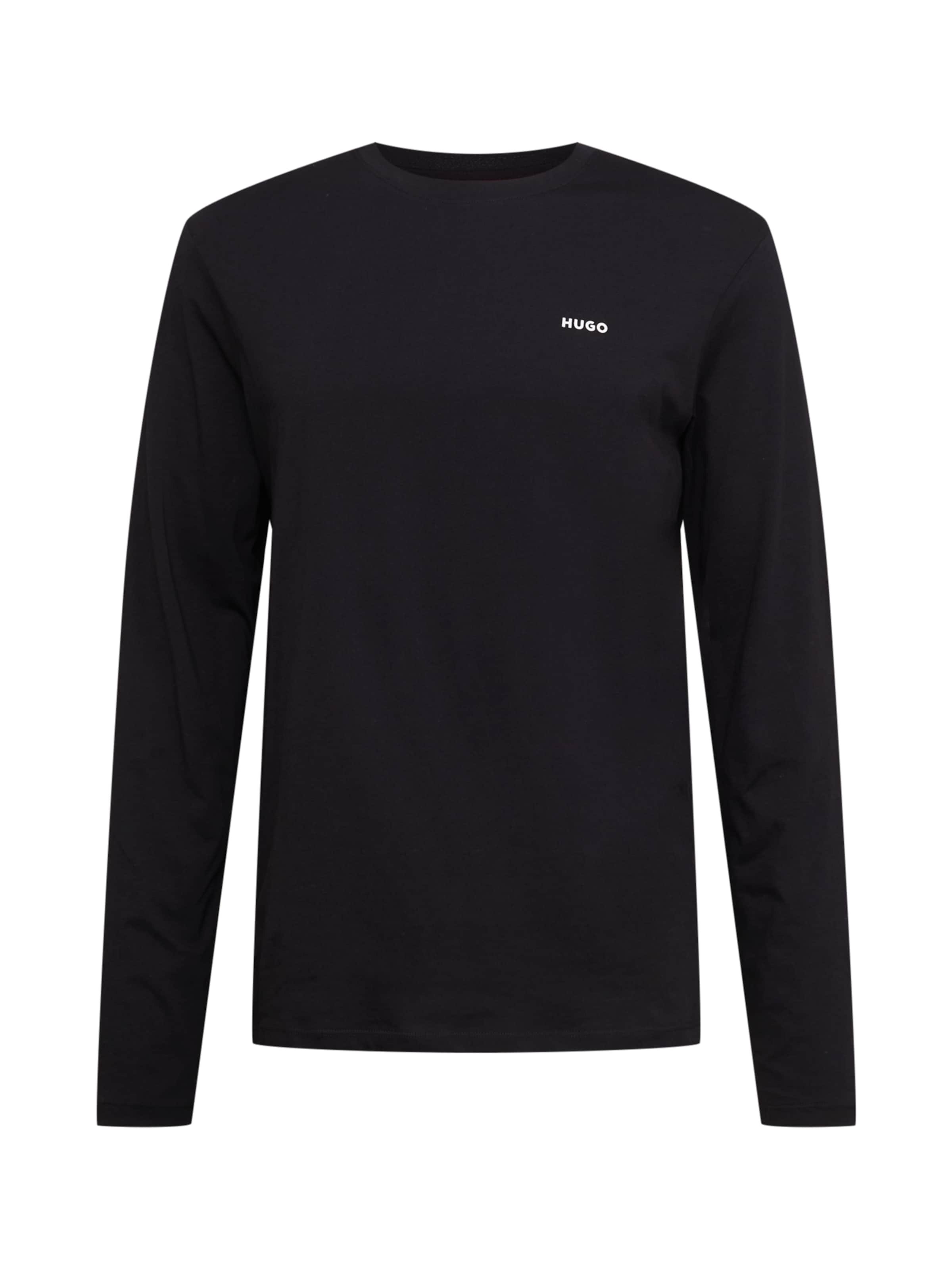 Männer Shirts HUGO Shirt 'Derol 222' in Schwarz - EM81047 Männer Shirts HUGO Shirt 'Derol 222' in Schwarz - EM81047