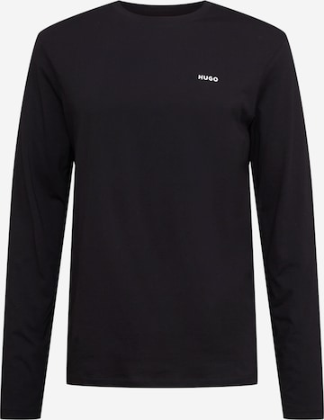 juoda HUGO Marškinėliai 'Derol 222': priekis