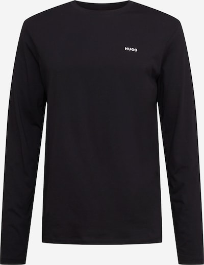 HUGO Red T-Shirt 'Derol 222' en noir / blanc, Vue avec produit