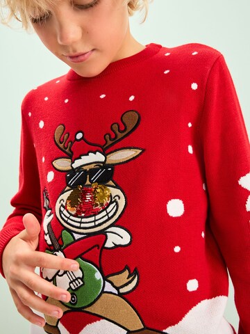 Next - Jersey 'Christmas' en rojo