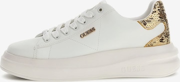 GUESS - Zapatillas deportivas bajas 'Elbina' en blanco: frente