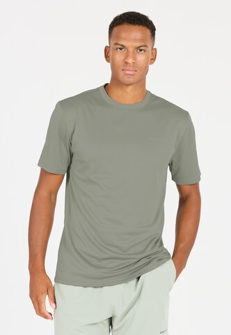 ENDURANCE Functioneel shirt 'Vernon' in Groen: voorkant