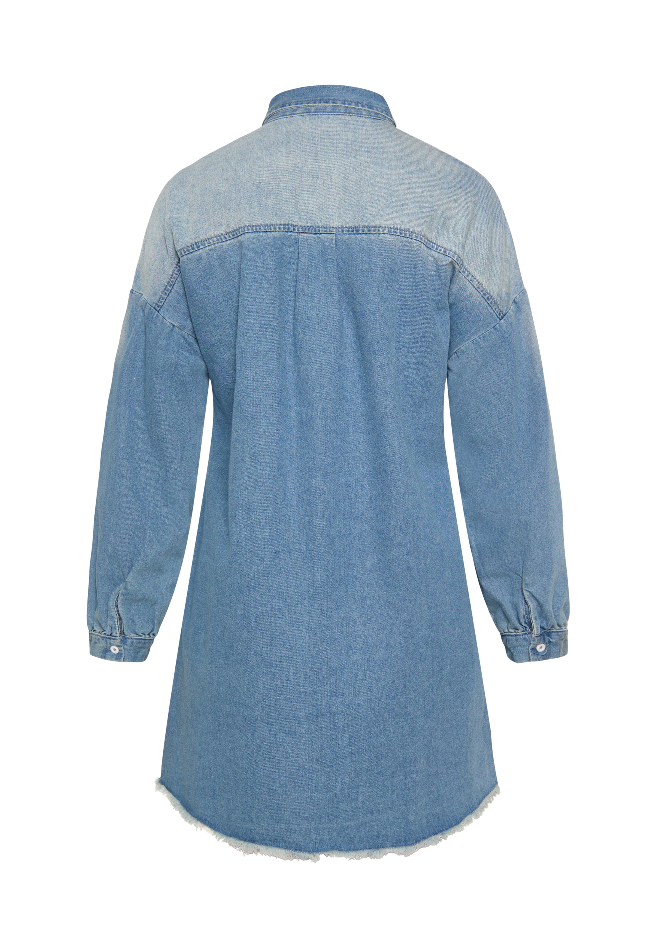 SANIKA - Vestidos camiseiros 'Fashion Look' em azul