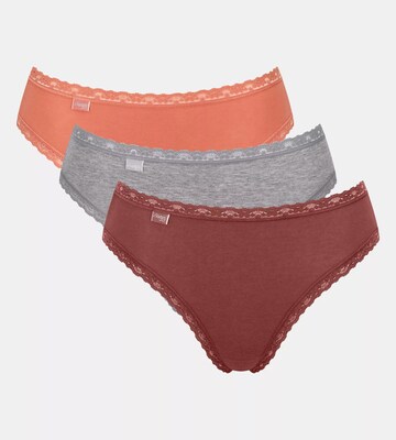 SLOGGI - Cueca '24/7' em castanho: frente