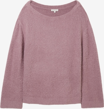 Pull-over TOM TAILOR en violet : devant