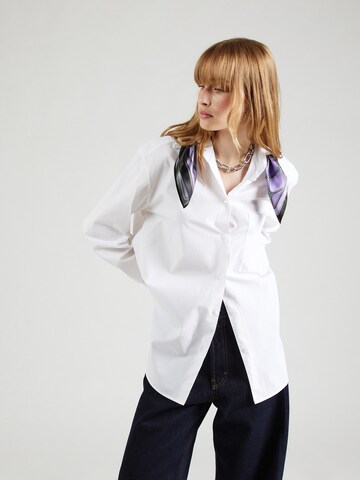HUGO Blouse 'Epelia' in White