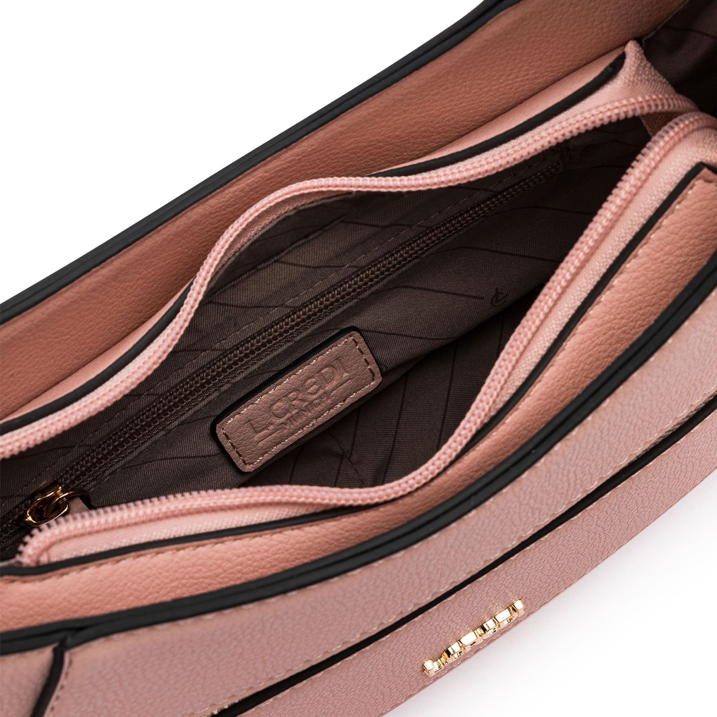 Borsa a spalla 'Odelia' di L.CREDI in rosa