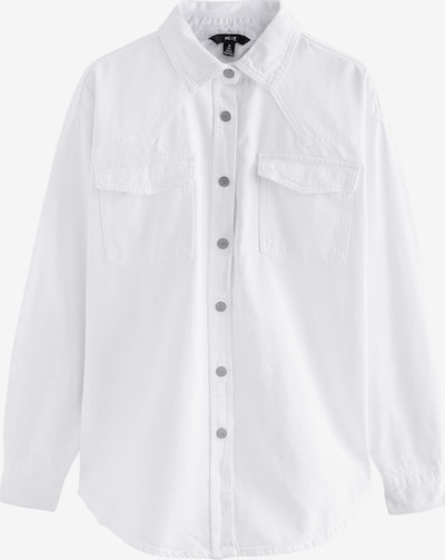 Next Välikausitakki värissä valkoinen denim, Tuotenäkymä