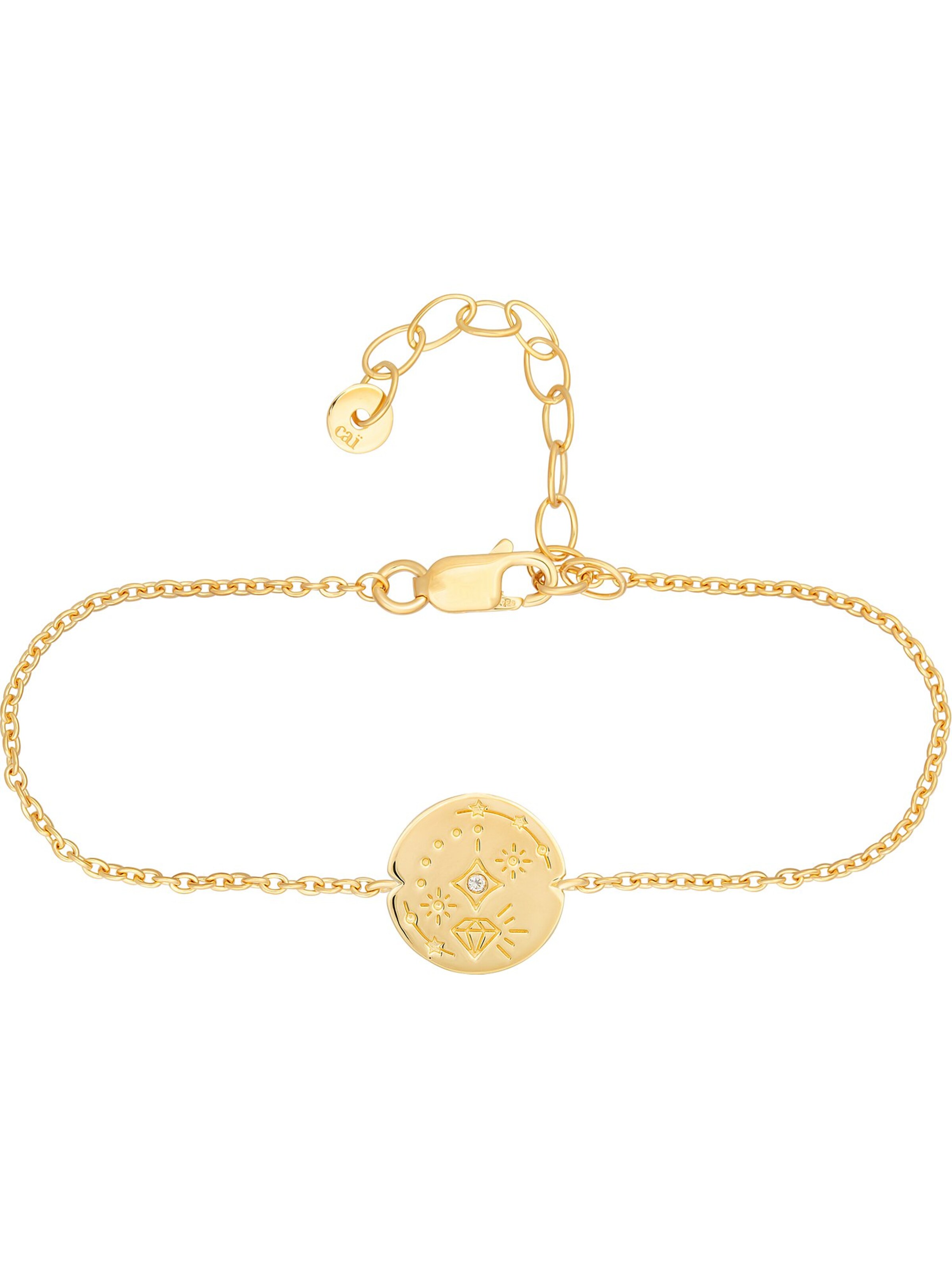 Bracelet caï en or : devant