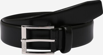 Ceinture 'Elloy' BOSS en noir : devant