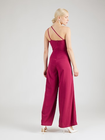 Tuta jumpsuit 'CLEO' di WAL G. in rosso