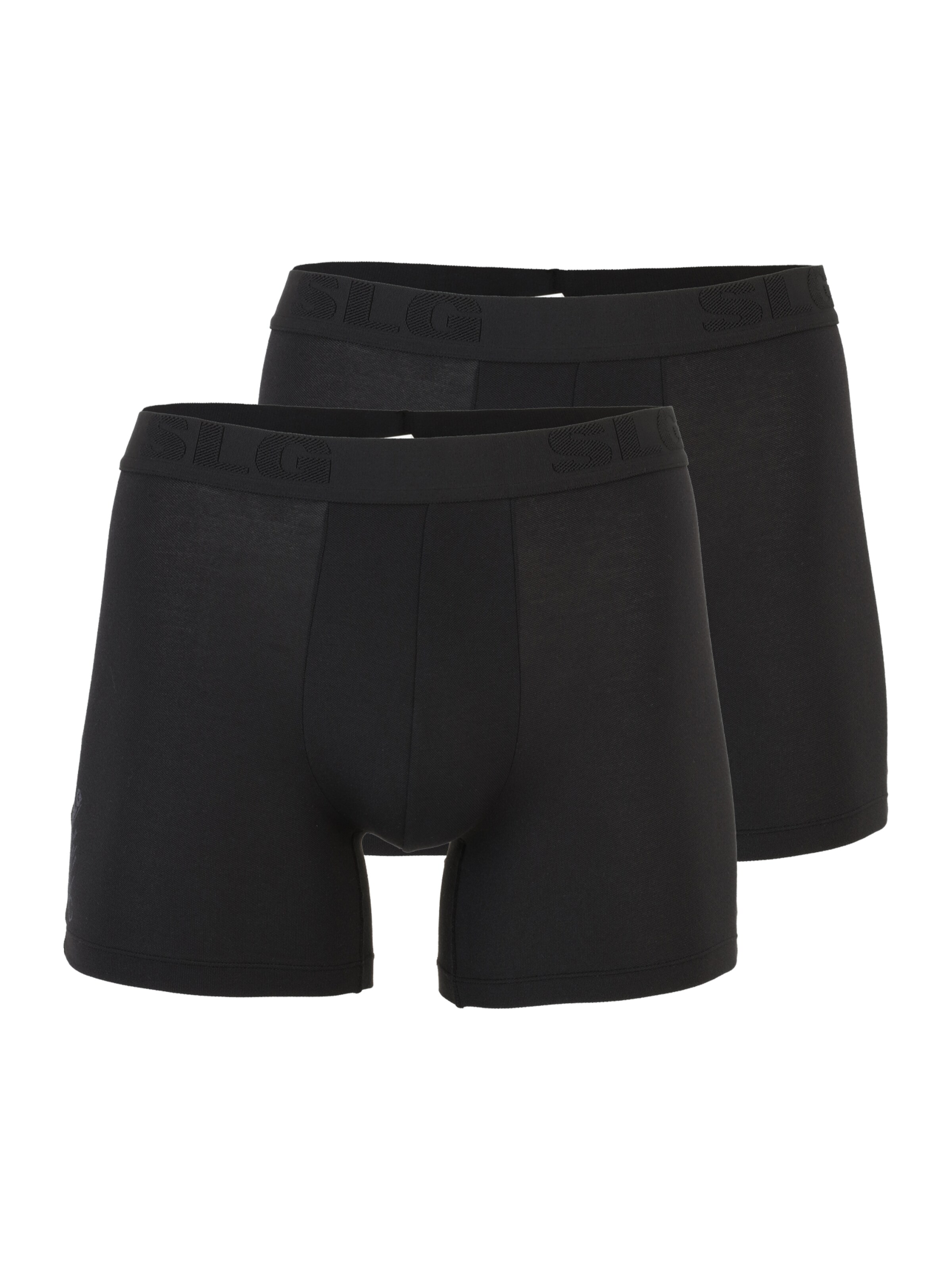 Boxers 'Base Soft' SLOGGI en noir : devant