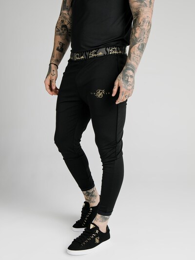 SikSilk Kalhoty - černá, Model/ka