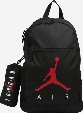 Zaino 'Jan Air' di Jordan in nero: frontale