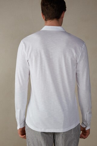 INTIMISSIMI Slim fit Button Up Shirt in White